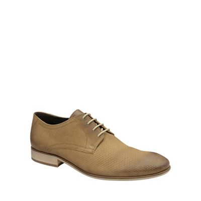 Sand 'Muddy' mens lace up classic derby shoes